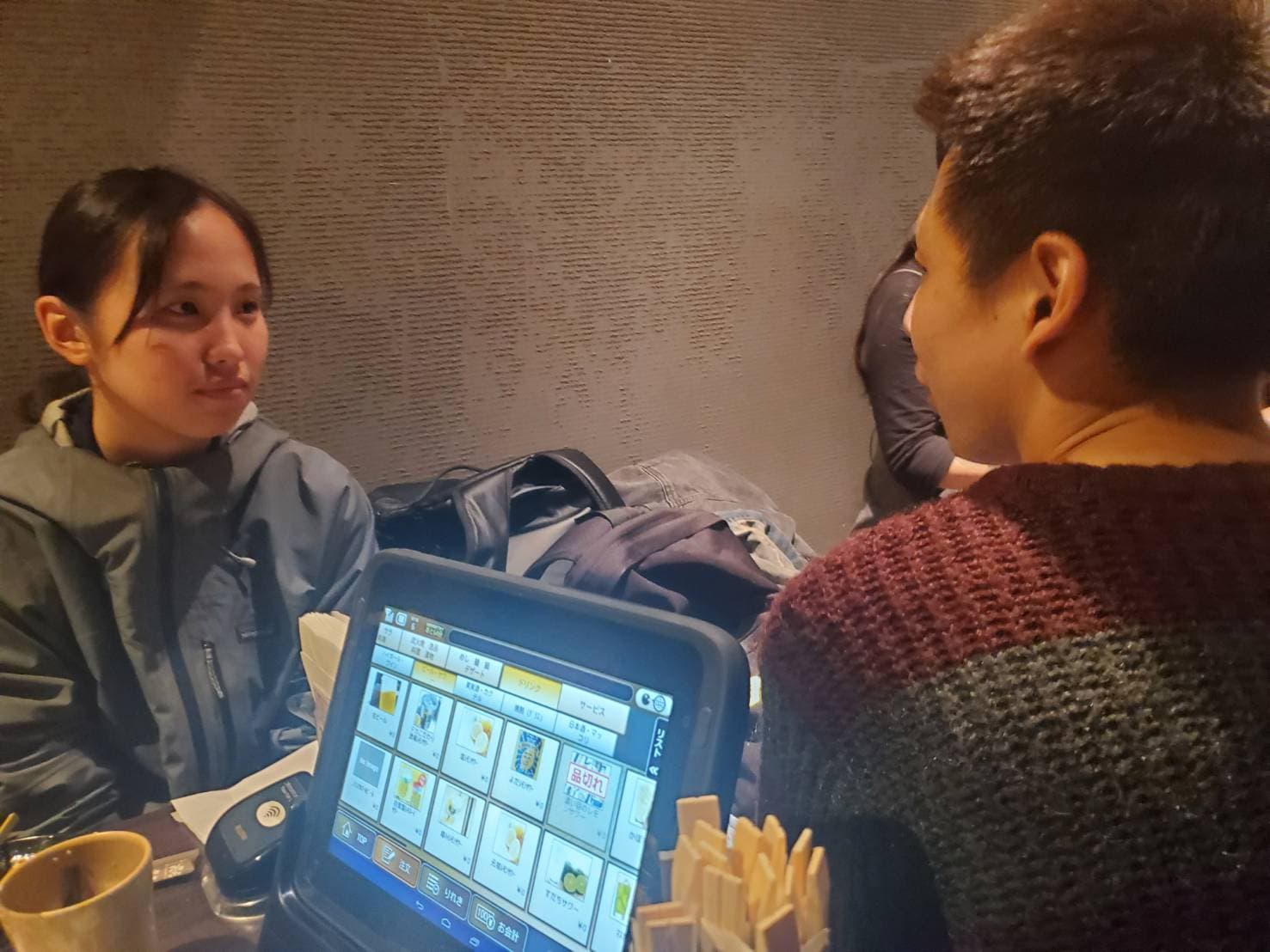 懇親会